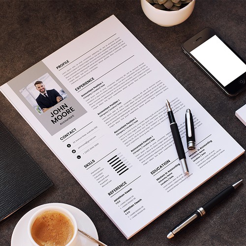 A Clean Resume Design