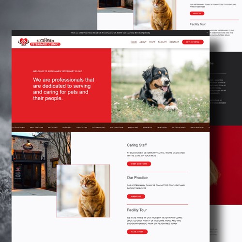 Vet Clinic Website