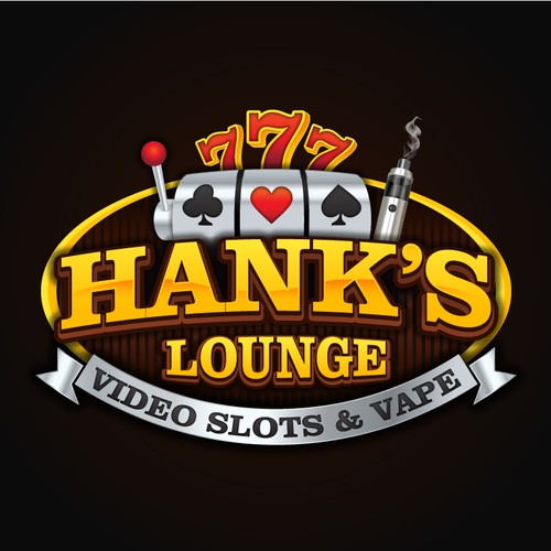 Logo for a Video Slots and Vape Lounge
