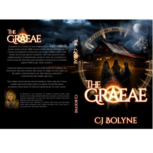 Fantasy Book Cover - The Graeae - For teens to young adults