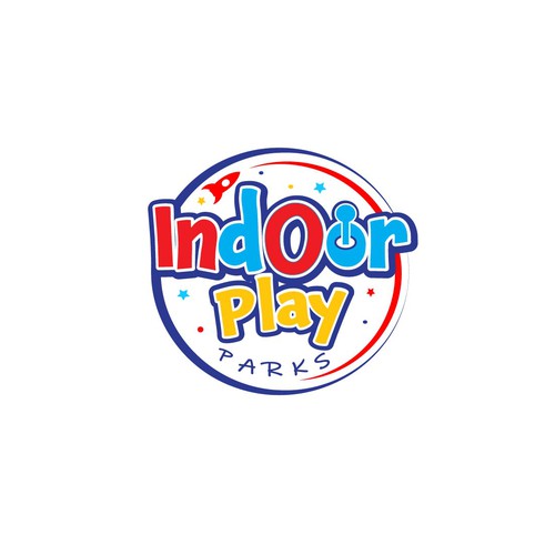 Bold logo concept for indoor playground