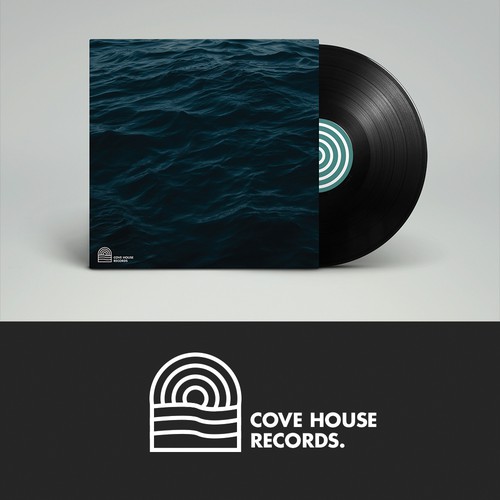 Vinyl Mockup for Cove House Records