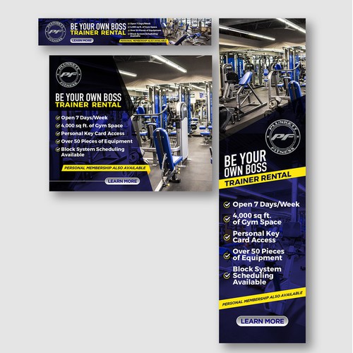 The Perfect Fitness – Be Your Own Boss Web Banner