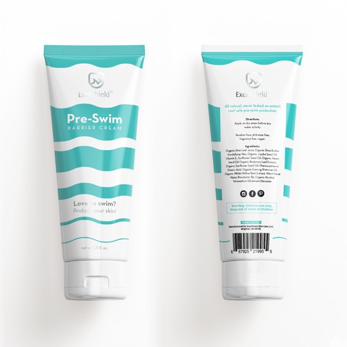 Pre-swim Barrier Cream