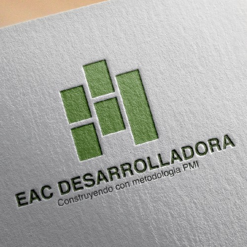 logo minimalista Constructora