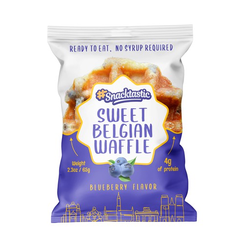 Waffle package design