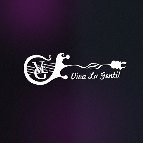 logo and business card for  Viva La Gentil