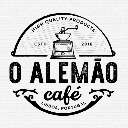 O Alemão um café