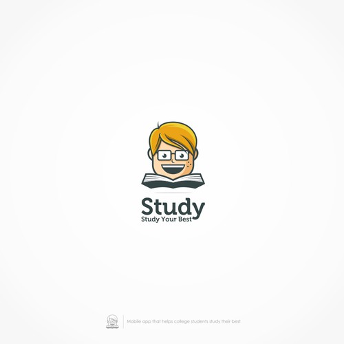 The study app will help college students study their best.  Help me with my logo!