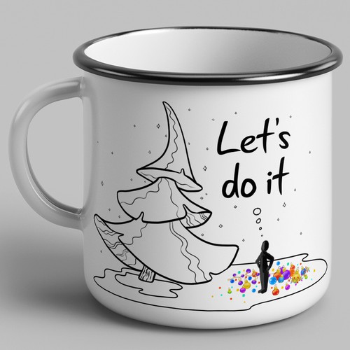 Illustration on a mug