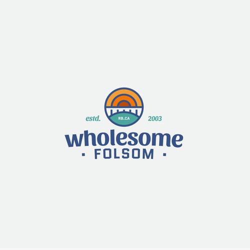 modern with retro feel for Wholesome Folsom