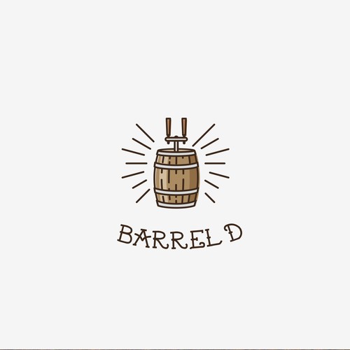 Logo for Barrel'd - Craft Cocktails on Tap