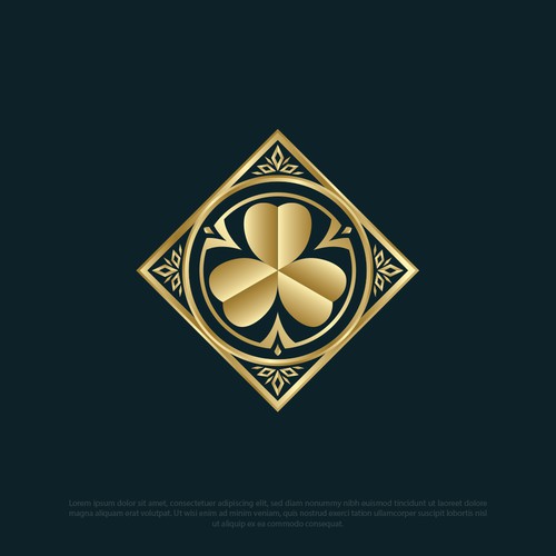 The Golden Shamrock Logo