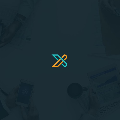 X logo for online development platform