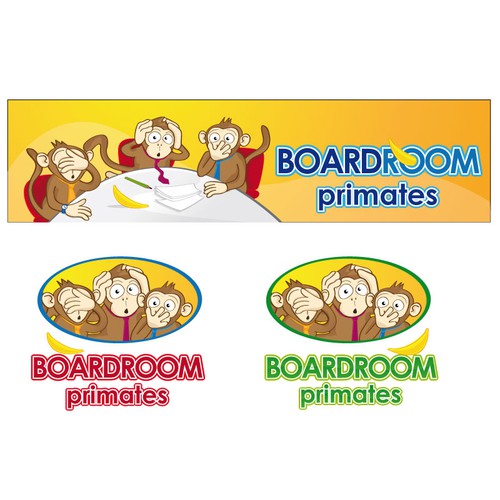 Logo & Banner for new site: Boardroom Primates