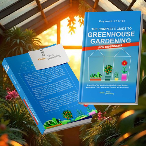 A Minimalist Cover Design That Stands Out in the Greenhouse Gardening Niche