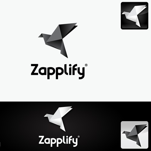 Zapplify - new DIY mobile app building site needs a origami-inspired logo!