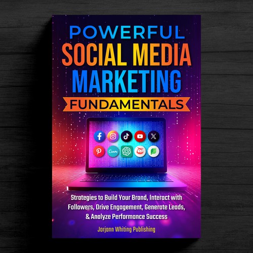 Book Cover Design - POWERFUL SOCIAL MEDIA MARKETING FUNDAMENTALS