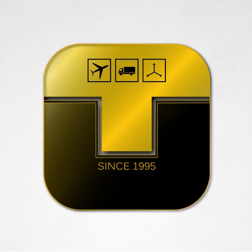 Classic app icon with letter T & U