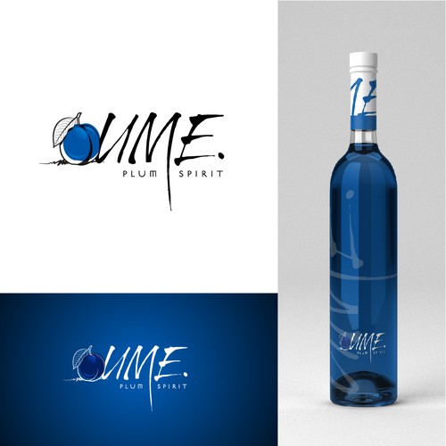 Logo Design . UME plum spirit