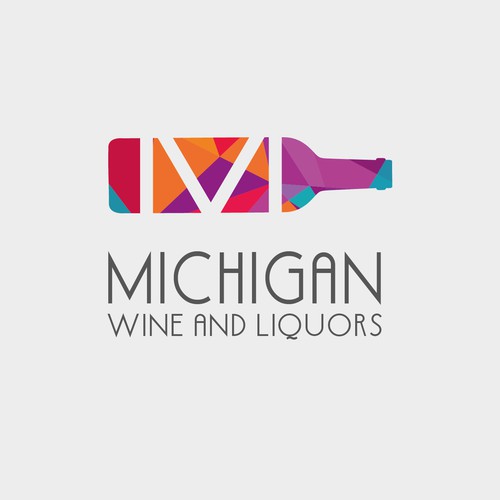 Logo - Michigan Wine and Liquors 02