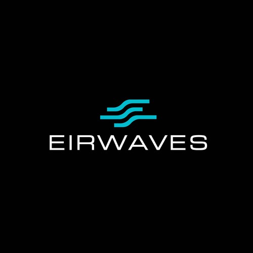 E Wave Logo Design