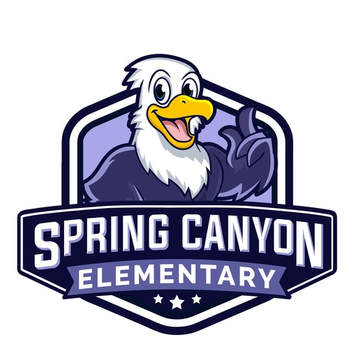 Design a logo for a brand new school: Spring Canyon Elementary