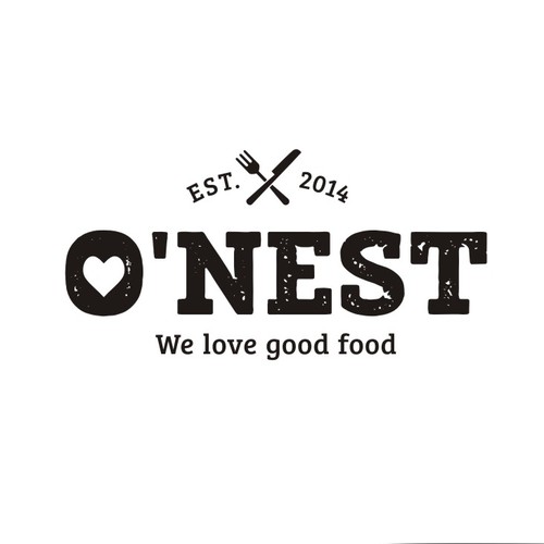 Rustic logo-design for food business