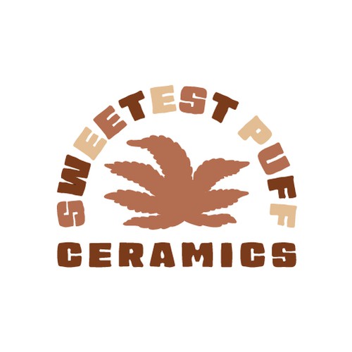 Bold logo for a ceramic studio
