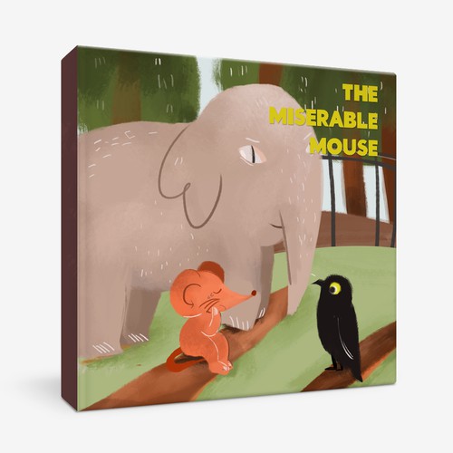 Illustration of The Miserable Mouse Children's Book