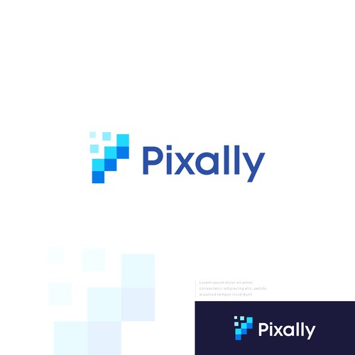 Logo concept for Pixally