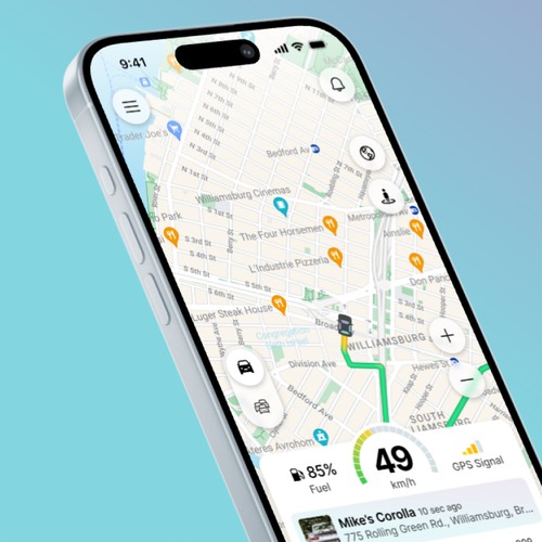 Mobile app for transport tracking