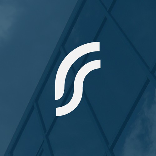 simple FS lettermark logo