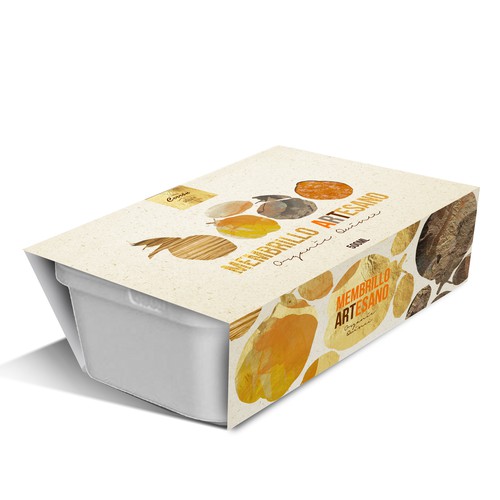 Membrillo Artesano, Organic Quince packaging design