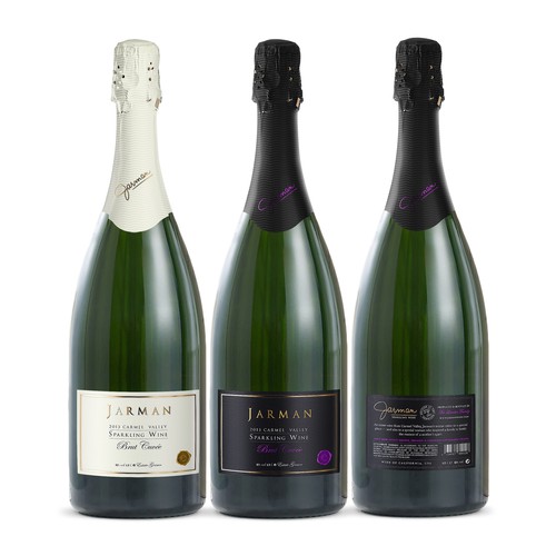 Jarman Sparkling Wine Label Design