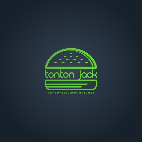 Logo for burger company