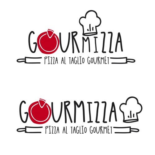 Proposta di logo per pizzeria gourmet