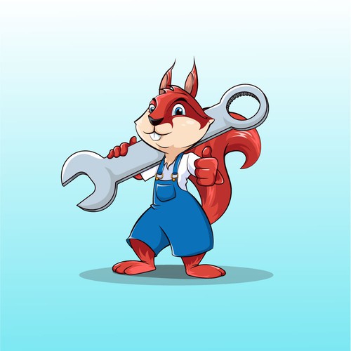 Squirrel Mascote