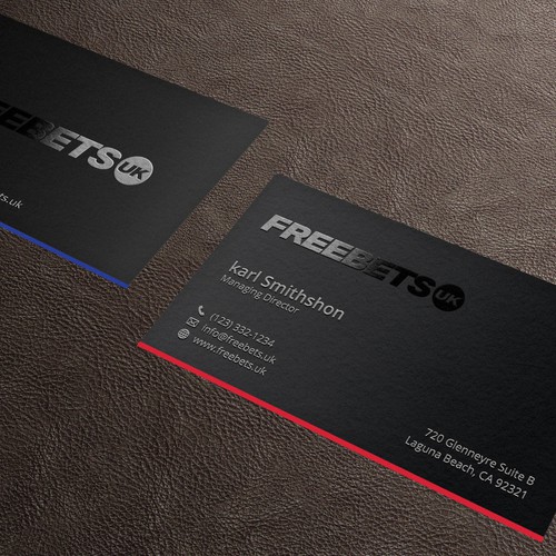 Spot UV Business Card