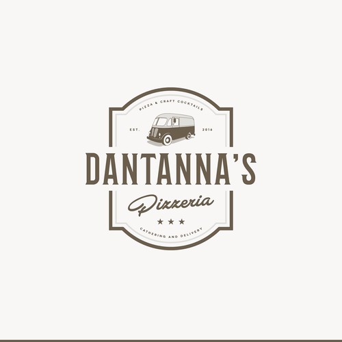 Dantanna's Pizzeria Logo Design