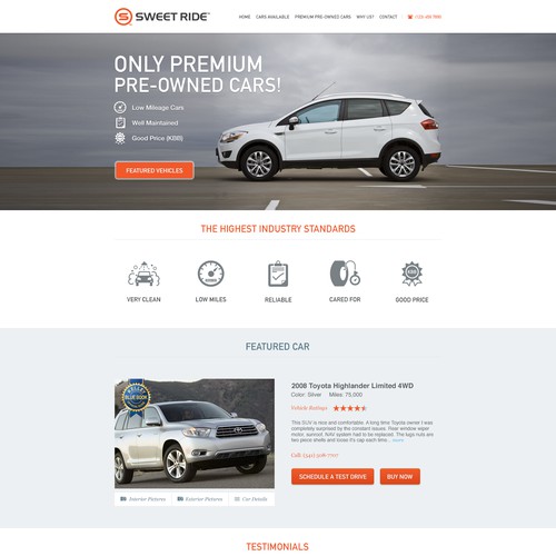 Car Dealer Website!