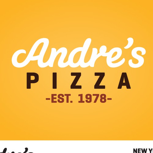 Andre's Pizza LA Branding