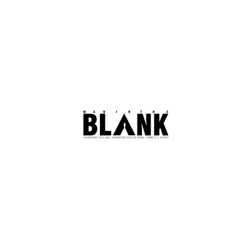 Bold Logo for Man in The Blank