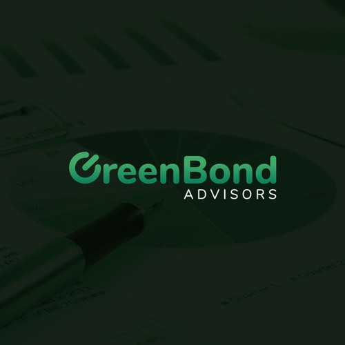 Rounded green logo for GreenBond