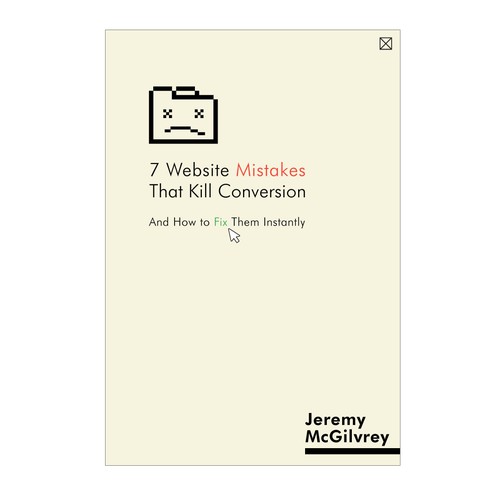 Creative and simple book cover design