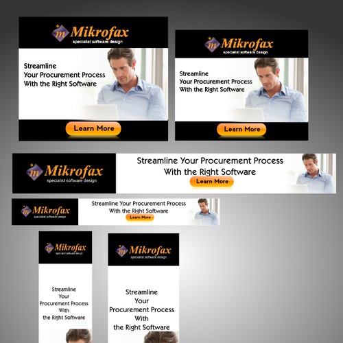 ELEGANT BANNER ADS FOR MIKROFAX