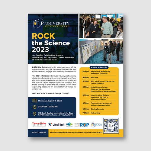 ROCK the Science Flyer for Students