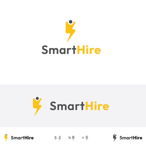 Hiring, logo design