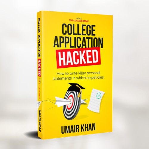 Book Cover for "College Application Hacked"