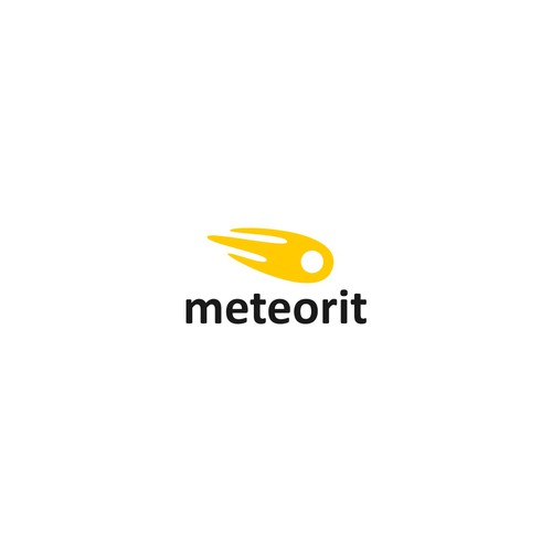 meteorit logo concept